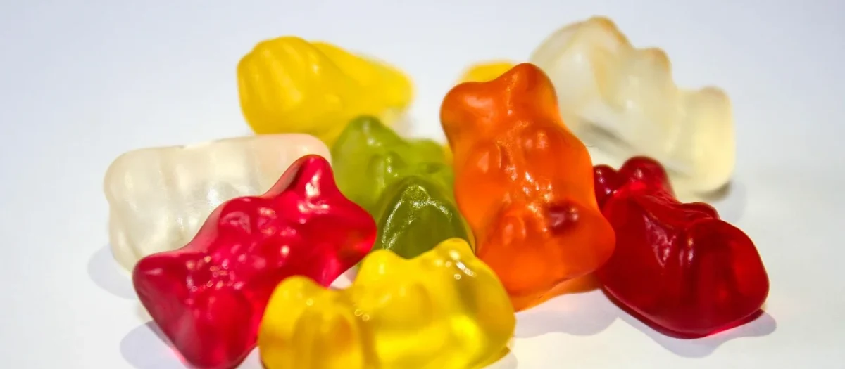 Jelly Prohair, żelki, misie na włosy z sokiem pomarańczowym, 270 g