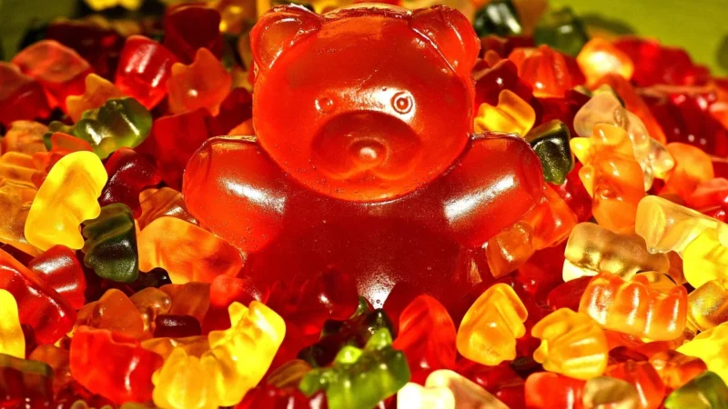 Sugarbear Sugarbearhair Vitamins Wegańskie Żelki Wzmacniające Włosy 60szt..